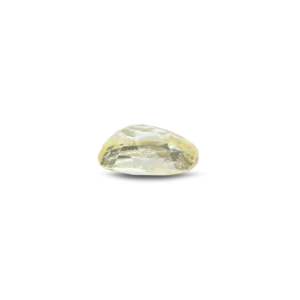Handcrafted 3 Carat Yellow Sapphire Oval Cut Loose Gemstone for Fine Jewelry - Product Image 3