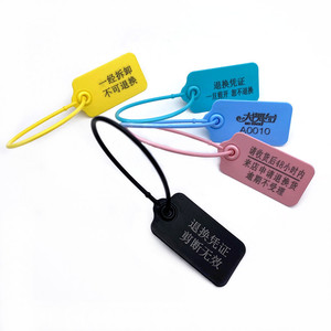 Etiqueta de Seguridad Personalizada de Fábrica China, Etiqueta de Plástico Antirrobo de Lujo para Prendas, Alimentos, Zapatos y Bolsos - Product Image 5