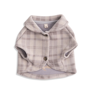 ODM Warm Fleece Pet Clothing for Teddy Sausage <b>Dog</b> With <b>Button</b> - Product Image 5