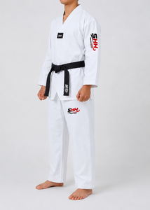 Uniforme de Taekwondo con Estampado Animal Personalizado, Ligero, Cuello en V, Conjunto de Dobok para Entrenamiento, para Adultos y Jóvenes, Marca Privada OEM - Product Image 5