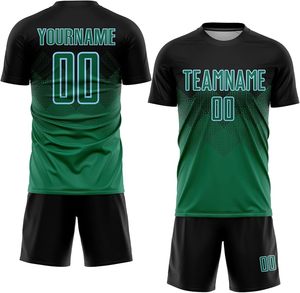 Conjunto Deportivo de 2 Piezas para Entrenamiento de Equipo, Sublimado, Transpirable, con Camiseta de Manga Corta y Pantalones Cortos |    Conjunto Deportivo Personalizado con Logotipo para Hombre - Product Image 6