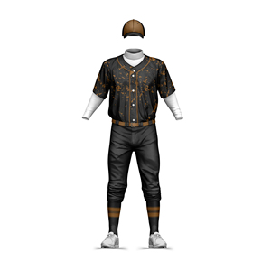 Servicio OEM, Último Diseño, Uniforme de Béisbol Unisex de Color Sólido, Transpirable, Estampado, 100% Poliéster, Calidad Profesional - Product Image 5