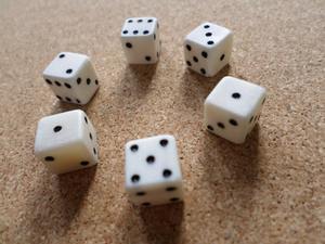 Natural Bone <b>Dice</b> Handmade Tabletop Game <b>Dice</b> <b>Set</b> - Product Image 2