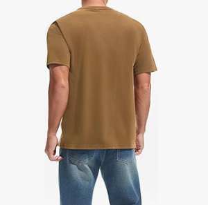 Camiseta de Hombre de Cuello Redondo, 100% Algodón, Tejido Grueso de 180g/m, Estampada, Lavada y Desgastada - Product Image 2