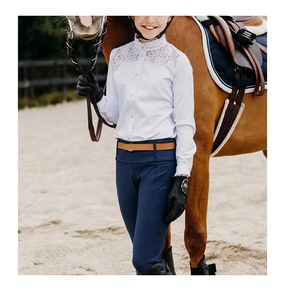 Pantalones de equitación para niñas, de alta elasticidad, tipo Jodhpur y Breeches, para niños. - Product Image 1