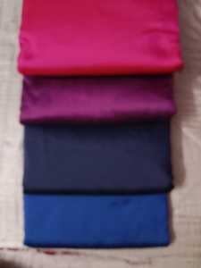 Tela de Seda Pura Hecha a Mano, Color Liso, Alta Costura, para Confección de Prendas de Moda, Venta al Por Mayor - Product Image 3