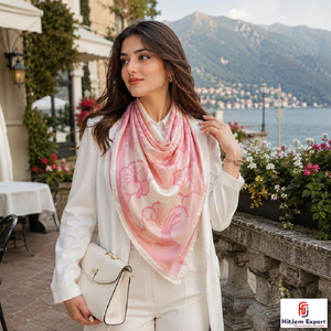 Bufanda Larga Estampada de Lujo, Tela Suave, Etiqueta Blanca, MOQ Bajo, Personalización de Marca, Fabricante Textil OEM ODM Bali - Product Image 5