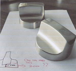 Gold BBQ Control <b>Knob</b> <b>for</b> Gas Grill Burner Modern Design <b>Dresser</b> & Cabinet Use - Product Image 4