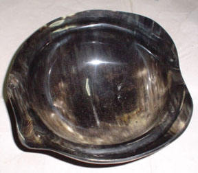 Bol décoratif en corne de buffle véritable au design incroyable, bol de service en corne, saladier en corne, prix de gros direct usine - Product Image 3