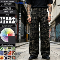Pantalon cargo personnalisé Layenne à prix compétitif, coupe ample, avec logo sur mesure, pour activités de plein air