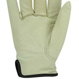 Gants de travail durables en cuir de chèvre et de vache, avec paume renforcée, pour l'extérieur, usage quotidien, quatre saisons, sécurité, fabriqués au Pakistan - Product Image 4