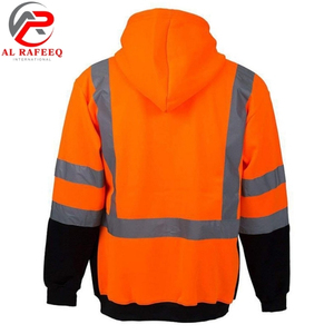 Sudadera de Seguridad de Alta Visibilidad, Reflectante, Transpirable y Ligera, de Algodón, para Trabajadores, Calidad Premium 2026 - Product Image 5