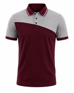 Camiseta de Manga Corta para Hombre, Color Personalizado, Estilo Pique, Informal, Transpirable, Tejido de Color Sólido, Poliéster/Algodón 220g, ODM LOW - Product Image 1