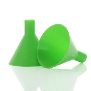 Custom Color Logo Eco Friendly Pp material Kitchen Oil Funnel Small size Wide Mouth Plastic Separating Funnel