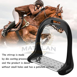 Low Moq Equestrian <b>Foot</b> <b>Rest</b> Saddle Equipment Lightweight Structure Smooth Surface Horse Riding Stirrups - Product Image 6