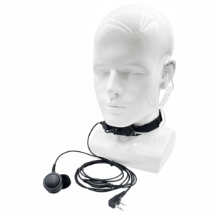 Họng <span class=keywords><strong>Microphone</strong></span> Tai nghe Acoustic tai nghe với Big Vòng <span class=keywords><strong>PTT</strong></span> cho k cắm Kenwood TK-208/220/240 TK-2100/ 2102/2130 TH-F6/F6A/D7 - Product Image 2
