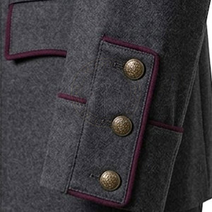 Uniforme de fusilier pour homme sur mesure, design élégant, tissu polaire respirant, léger, écologique, pour les activités de défilé et de scène - Product Image 5