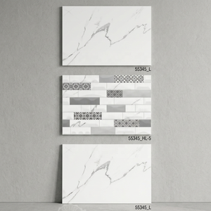 300x450mm diseño personalizado cerámica 30x45cm mexicano marfil Beige Color 12x18 pulgadas Digital impreso brillante azulejos de pared precio de la empresa OEM - Product Image 5