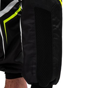 Combinaison de course moto pour homme à manches longues, noir, blanc, jaune, impression par sublimation, respirante, pour toutes les saisons - Product Image 5