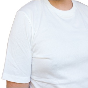 Camisetas blancas lisas Estilo clásico Hombres 100% algodón de Bangladesh - Product Image 6