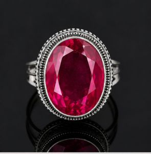 Natural Ruby Gemstone <b>925</b> Sterling <b>Silver</b> <b>Ring</b> Handmade Ruby Jewelry for WomenGenuine Ruby <b>Silver</b> <b>Ring</b> <b>925</b> Sterling <b>Silver</b> Handm - Product Image 1