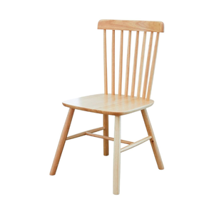 Juego de Comedor de Material Duradero para Restaurante, 4 Sillas con Diseño Minimalista y Estructura de Madera de Teca para Muebles del Hogar - Product Image 4