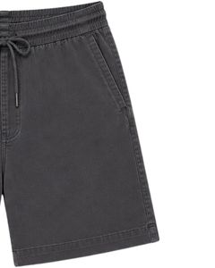 Shorts de bain pour hommes gris anthracite, décontractés, à séchage rapide, avec taille élastique et cordon de serrage, légers, pour la plage et les vacances - Product Image 4