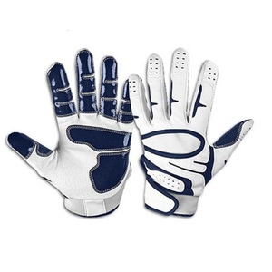 Gants de baseball en cuir pour hommes, antidérapants, paume rembourrée, légers, confortables, protection pendant le jeu, couleur personnalisable - Product Image 1