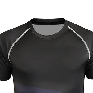 High Quality Short Sleeves <b>Men</b> <b>Compression</b> <b>Shirts</b> Sublimation Printing <b>Men</b> <b>Compression</b> <b>Shirts</b> - Product Image 4