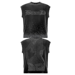 เสื้อยืดแขนสั้นผู้ชายผ้าฝ้าย 100% คุณภาพสูง เสื้อผ้าลำลองสำหรับฤดูใบไม้ผลิและฤดูร้อน พิมพ์ลายดิจิทัล สีพื้น - Product Image 4