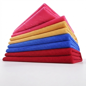 100% Cotton Jacquard Knitted Car <b>Towels</b> Rectangular Solid Color Quick-Dry for Home Use - Product Image 4