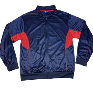 OEM personalizado 100% de alta calidad de poliéster ropa de fútbol chaqueta de Calle/ropa al aire libre Casual Stand Collar diseño - Product Image 1