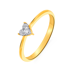 Bague créole en or rose avec émeraude et diamants de qualité supérieure, 1 carat, style rétro, avec accents d'émeraude et détails en diamants - Product Image 1