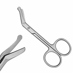 กรรไกรตัดสายยาง SUAVE SURGICAL INSTRUMENTS ขนาด 4.3 นิ้ว ใบมีดโค้ง ปลายทู่ อุปกรณ์ผ่าตัด เกรดเยอรมัน ปรับขนาดได้ สำหรับโรงพยาบาล - Product Image 1