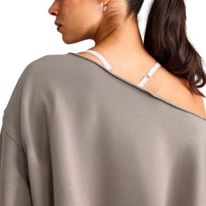 Womens Casual Sweatshirt Soft Stretch Pullover <b>Long</b> <b>Sleeve</b> Crew Neck Warm Comfortable <b>Top</b> Loose Fit Apparel for Daily Wear Gym - Product Image 4
