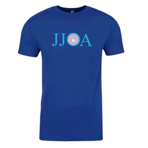 Camiseta de manga corta azul Philadelphia para hombre de Jack and Jill, camiseta informal de algodón, ropa cómoda para uso diario, ropa para eventos - Product Image 1