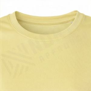 Camiseta de Algodón con Cuello Grueso Personalizada, Camiseta Lisa en Caja de Color Personalizada, Camiseta Negra Ajustada para Mujer, Top Cómodo y de Calidad a la Moda - Product Image 4