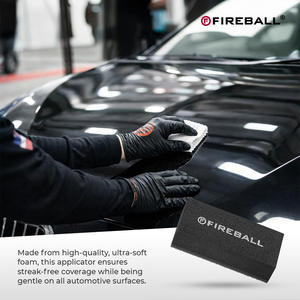 Bloc applicateur en mousse Fireball, tampon en mousse souple de qualité supérieure pour l'application de cire, de produits d'étanchéité et de revêtements, réduit les traces et l'application irrégulière - Product Image 4