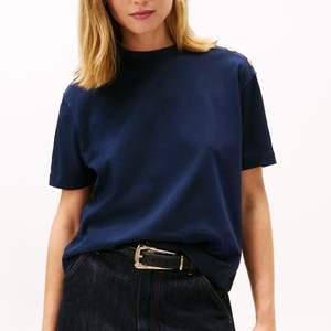 T-shirt en coton épais à manches courtes, impression de logo personnalisée, vente en gros, t-shirt de sport léger et respirant, haute qualité pour femmes - Product Image 5