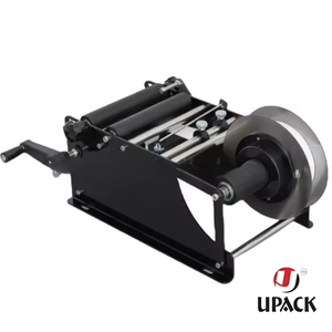 Distributeur manuel d'étiquettes rondes pour bouteilles, distributeur d'autocollants pour canettes de bière, bouteilles de vin, colle et bouteilles en plastique - Product Image 2