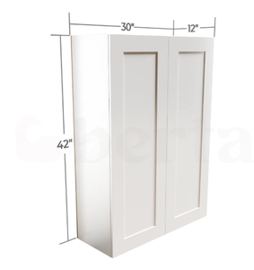 W3930 ตู้ครัวติดผนังสไตล์โมเดิร์น ประตูคู่ หลายสี พร้อมประกอบ - Product Image 2