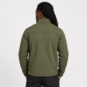 Veste d'hiver nouvelle, veste softshell personnalisée, vêtements de travail d'hiver pour hommes, coupe-vent, imperméable, polaire, fermeture éclair, veste softshell. - Product Image 5