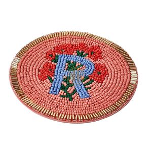 Posavasos con Nombre de Cuentas de Vidrio Hechas a Mano Tradicionales de 2026, Elegante Adorno para Mesa de Comedor - Product Image 1