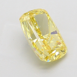 เพชร MAISHA DIAM Y-C2 2 CRT สีเหลืองแฟนซีทรงคุชชั่น เพชร CVD ผลิตในห้องปฏิบัติการ ได้รับการรับรองจาก IGI สำหรับการทำเครื่องประดับ - Product Image 5