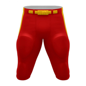 Pantalones de Fútbol Americano de Corte Regular con Protección Acolchada, Transpirables, Antibacterianos, de Secado Rápido, que Absorben la Humedad, Uniforme Personalizado para Equipos - Product Image 2