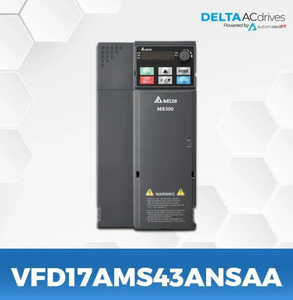 Delta MS300 VFD17AMS43ANSAA Three Phase 380~480V 7.5KW Compact VFD Inverter - Product Image 1