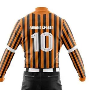 ออกแบบชุดเบสบอลแบบซับลิเมชั่นตามสั่ง ออกแบบชุดซอฟต์บอลของคุณเอง ชุดเบสบอลโพลีเอสเตอร์อินเตอร์ล็อค 100% ขั้นต่ำในการสั่งซื้อน้อย - Product Image 4