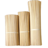 El mejor precio Vietnam-Made Bamboo Raw Materials Quality Bamboo Pinchos y palos