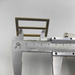 Hebillas Deslizantes de Metal Chapadas en Oro de Alta Calidad de 37.5 mm para Bolsas de Viaje y Equipo Deportivo - Product Image 3