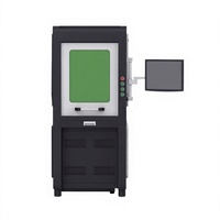 Grande machine de gravure laser UV 5W de type fermé, série LCU, 355nm, pour marquage de précision sur plastique, verre, céramique et composants électroniques